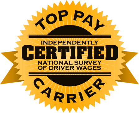 Top Pay Certified Carrier Badge